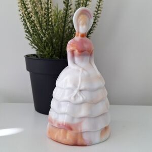 Vintage Summit Art Glass Melanie Southern Belle White/Pink V S.B.